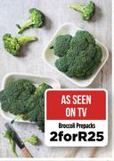 Broccoli Prepacks-For 2