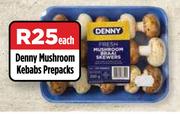 Denny Mushroom Kebabs Prepacks-Each