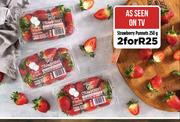 Strawberry Punnets-For 2 x 250g