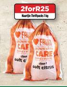 Naartjie Thriftpacks-For 2 x 1Kg