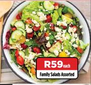 Family Salads Assorted-Each