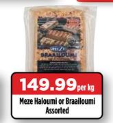 Meze Haloumi Or Braailoumi Assorted-Per Kg
