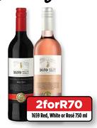 1659 Red, White Or Rose-For 2 x 750ml