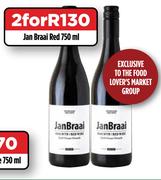 Jan Braai Red-For 2 x 750ml