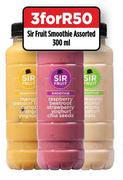 Sir Fruit Smoothie Assorted-For 3 x 300ml