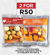 Food Lover's Everyday Roasting Vegetables 500g Or Potjiekos Mix 650g-For 2