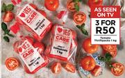 Tomato Thriftpacks-For 3 x 1Kg