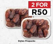 Dates Prepacks-For 2