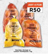 Naartjie, Orange Or Lemon Thriftpacks-For 4 x 1Kg 