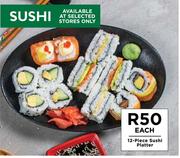 12 Piece Sushi Platter-Each