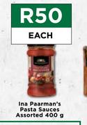 Ina Paarman's Pasta Sauce Assorted-400g Each