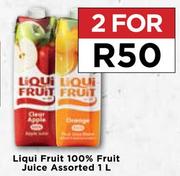 Liqui Fruit 100% Fruit Juice Assorted-For 2 x 1L