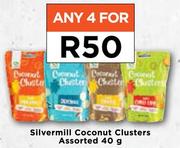Silvermill Coconut Clusters Assorted-For 4 x 40g