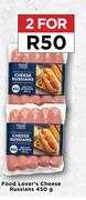 Food Lover's Cheese Russians-For 2 x 450g