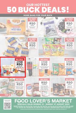 Food Lover's Market KwaZulu-Natal : More Value For Only 50 Bucks (21 August - 27 August 2023), page 8