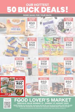 Food Lover's Market KwaZulu-Natal : More Value For Only 50 Bucks (21 August - 27 August 2023), page 8