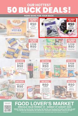 Food Lover's Market KwaZulu-Natal : More Value For Only 50 Bucks (21 August - 27 August 2023), page 8