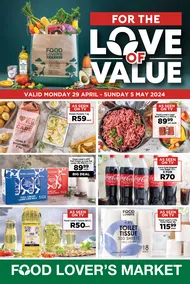 Food Lover's Market Eastern Cape : For The Love Of Value (29 April - 5 May 2024)