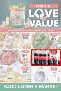Food Lover's Market : For The Love Of Value (29 April - 05 May 2024), page 1