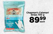 Chapman's Calamari Strips-700g Each