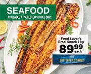 Food Lover's Braai Snoek-1kg Each