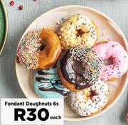 Fondant Doughnuts 6s-Each