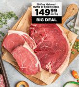 28 Day Matured Rump Or Sirloin Steak-Per Kg