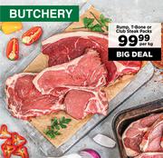 Rump, T-Bone Or Club Steak Packs-Per Kg