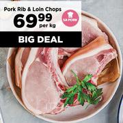 Pork Rib & Loin Chops-Per Kg