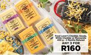 Food Lover's Cheddar, Gouda, White Cheddar Or Mozzarella-For Any 3 x 400g