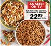 Bulk Almonds, Cashews, Mixed Nuts Or Walnuts-Per 100g