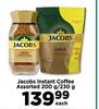 Jacobs Instant Coffee Assorted-200g/230g Each