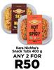 Kara Nichha's Snack Tubs-For Any 2 x 400g