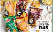 Simba Potato Chips Assorted-For Any 3 x 120g