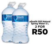 Aquelle Still Natural Spring Water-For 2 x 5L