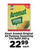 Knorr Aromat Original All Purpose Seasoning Trio Refill-200g Each