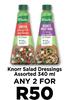 Knorr Salad Dressings Assorted-For Any 2 x 340ml