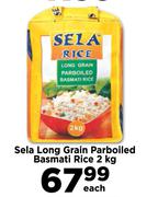 Sela Long Grain Parboiled Basmati Rice-2Kg Each