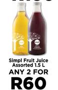 Simpl Fruit Juice Assorted-For Any 2 x 1.5L