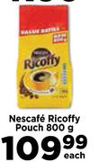 Nescafe Ricoffy Pouch-800g Each