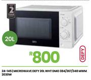 Defy 20Ltr White Microwave DMO384/367/348MWM