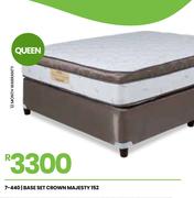 Crown Majesty 152cm Queen Base Set 7-440