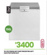 Defy 196Ltr Deep Freezer/Fridge DMF470/374/290
