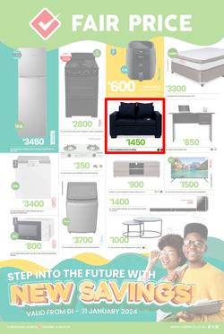 Fair Price : Step Into The Future With New Savings (1 January - 31 January 2024), page 1