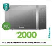 Hisense 43L MIR Microwave H43MOMSS