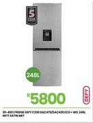 Defy 248Ltr C330 Fridge + Water Dispenser DAC475/DAC425