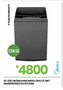 Midea 13Kg T/L MET W/Machine MA200W130/G/KL13TLE4M