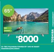 Toshiba 65" UHD 4K Smart Television 65M550KN/65C350KN