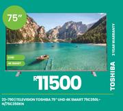 Toshiba 75" UHD 4K Smart Television 75C350L-N/75C350KN