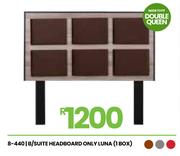 Luna (1 Box) B/Suite Headboard Only